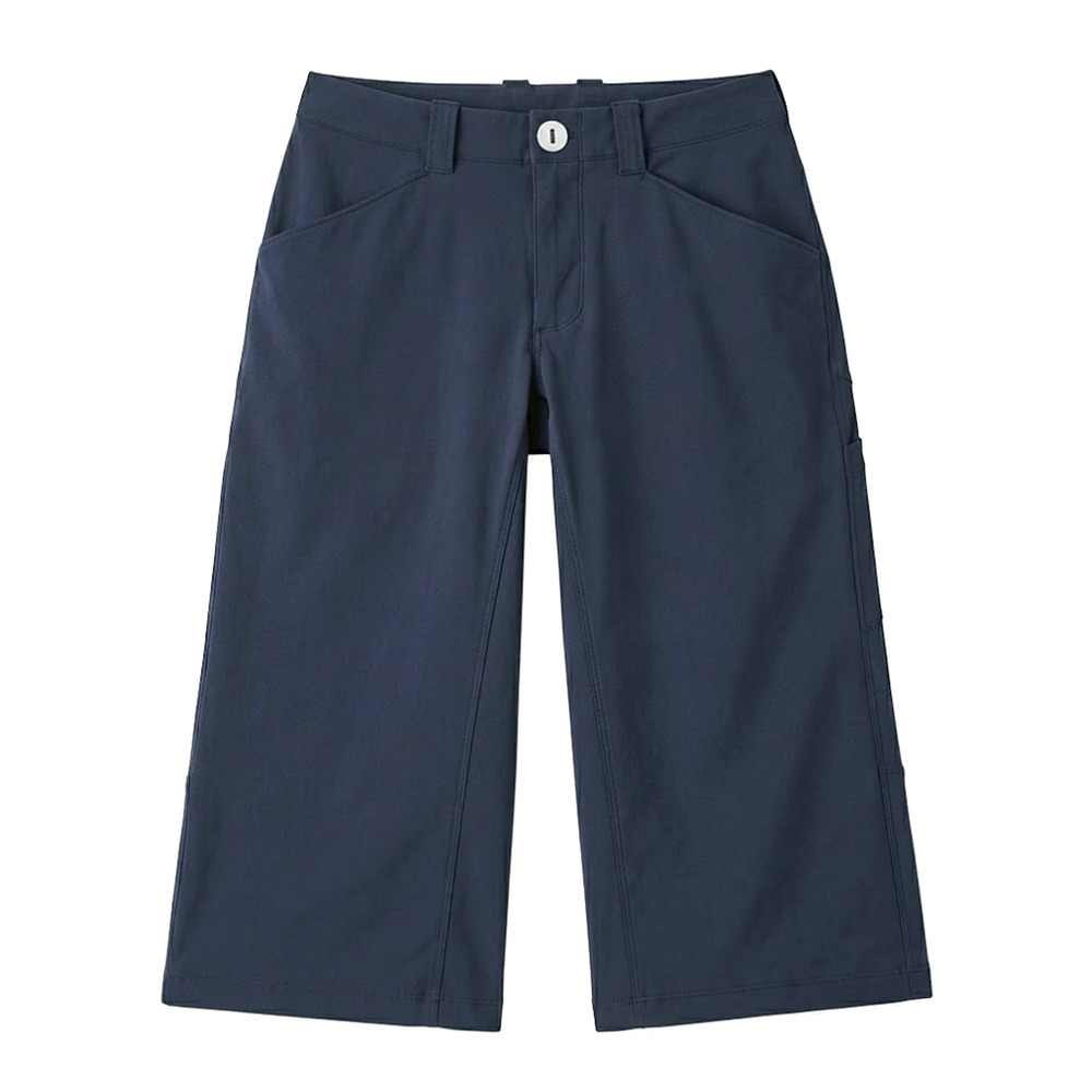 Nau Tech Crop Pants Womens 28 Small Dark Grey Straight Leg Lightweight Stretch